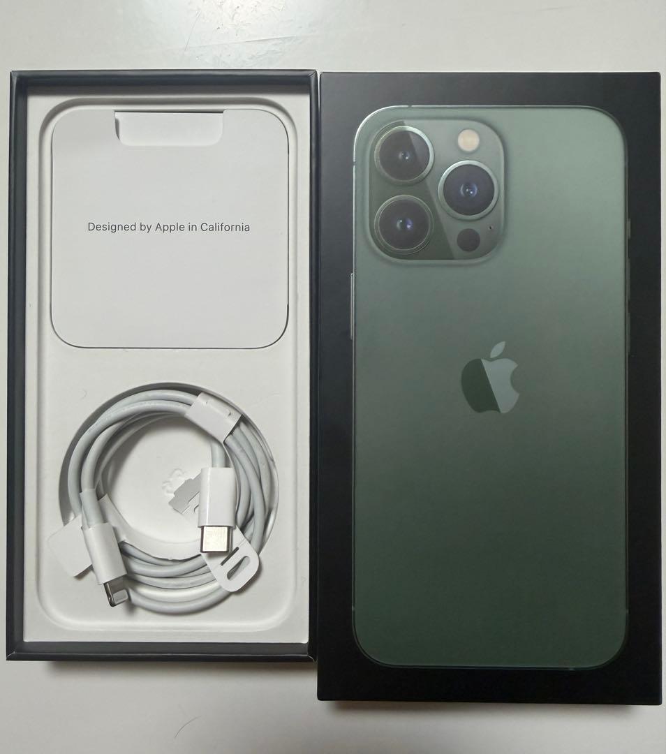 【充電器サービス】iPhone13Pro128GBSIMフリーdocomo解除済