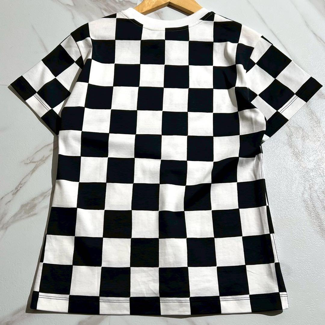 LOUIS VUITTON ルイヴィトン Tシャツ チェーン ダミエ柄 現行タグ