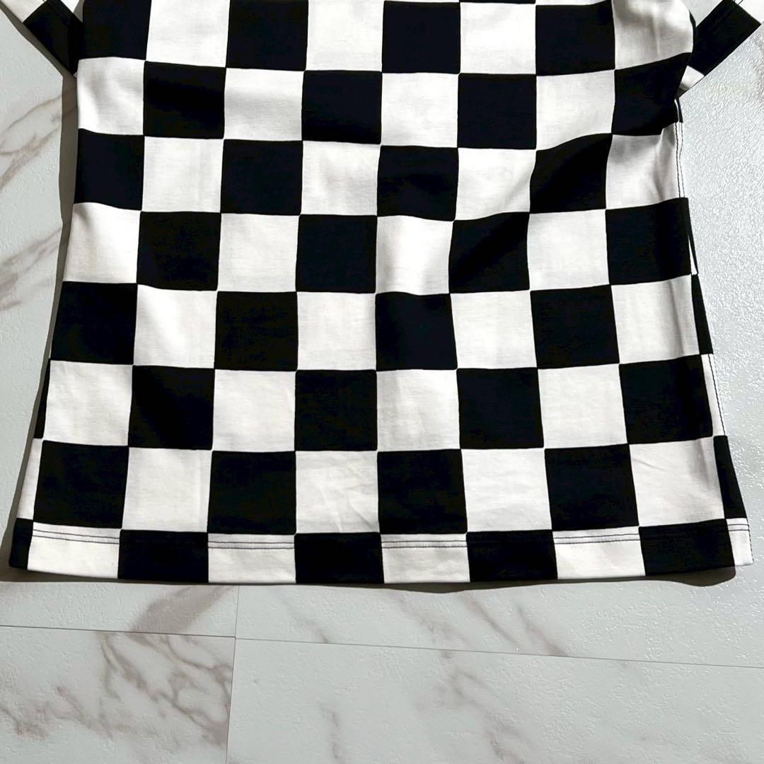 LOUIS VUITTON ルイヴィトン Tシャツ チェーン ダミエ柄 現行タグ