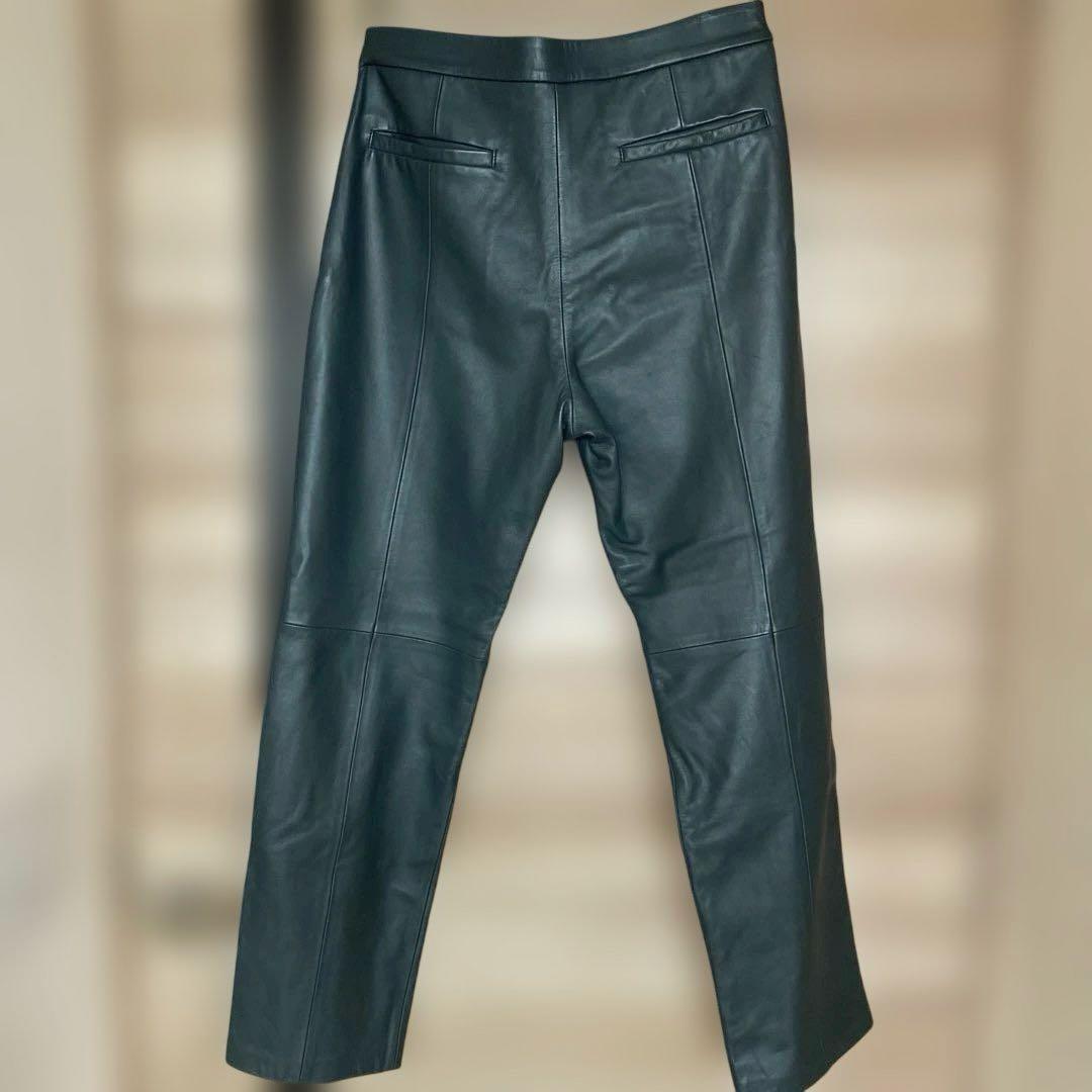 Max Mara WEEKEND 羊革パンツ　レザーパンツ