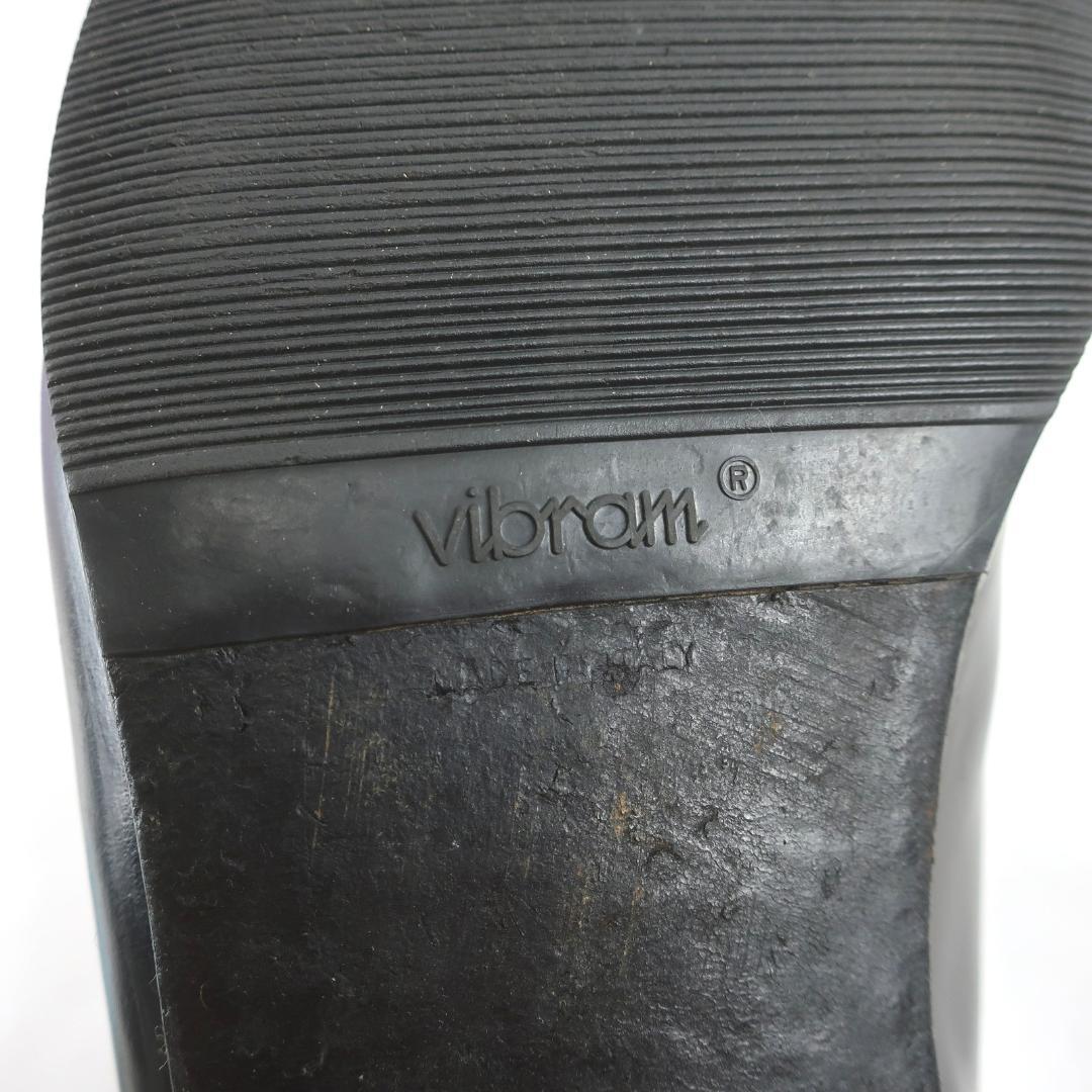 イタリア製 PRADA 本革 レザー ビブラムソール ビジネス シューズ 9