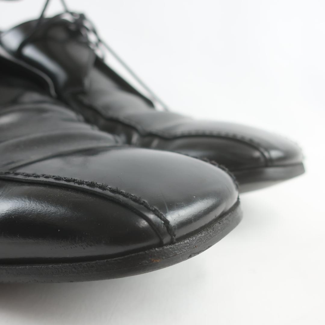イタリア製 PRADA 本革 レザー ビブラムソール ビジネス シューズ 9