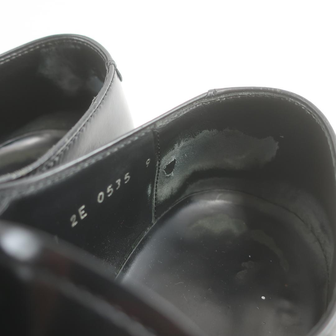 イタリア製 PRADA 本革 レザー ビブラムソール ビジネス シューズ 9