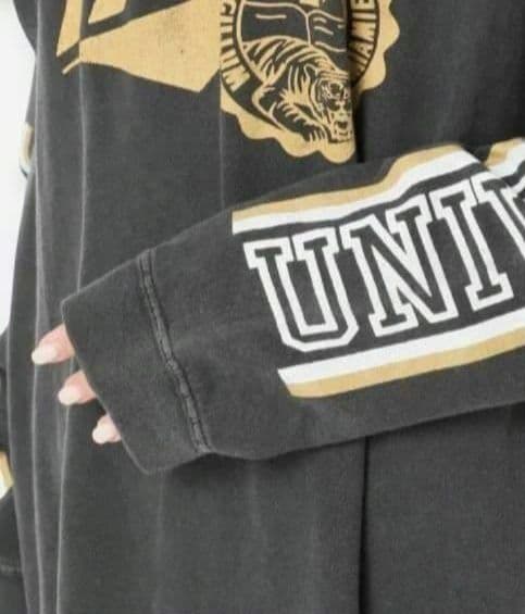 Muse de Deuxieme Class ユーズド加工ロンTee