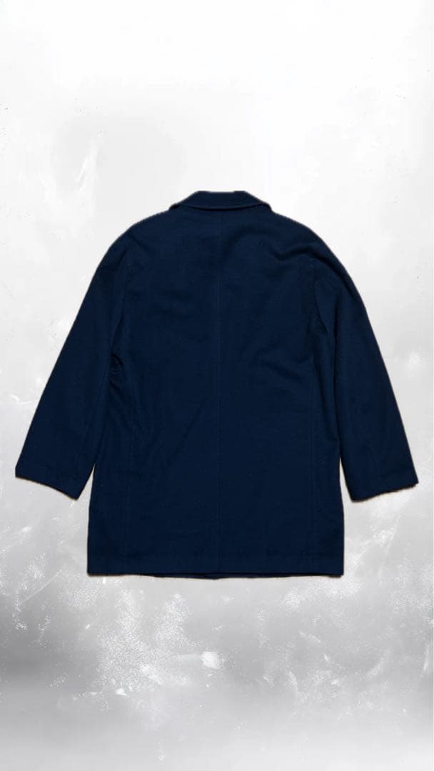 NEWYORKER カシミヤ混 ウールコート ブラック M 美品