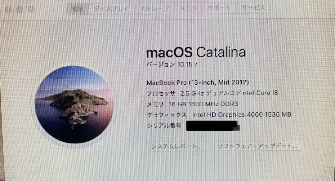 その他 MacBook Pro 13-inch