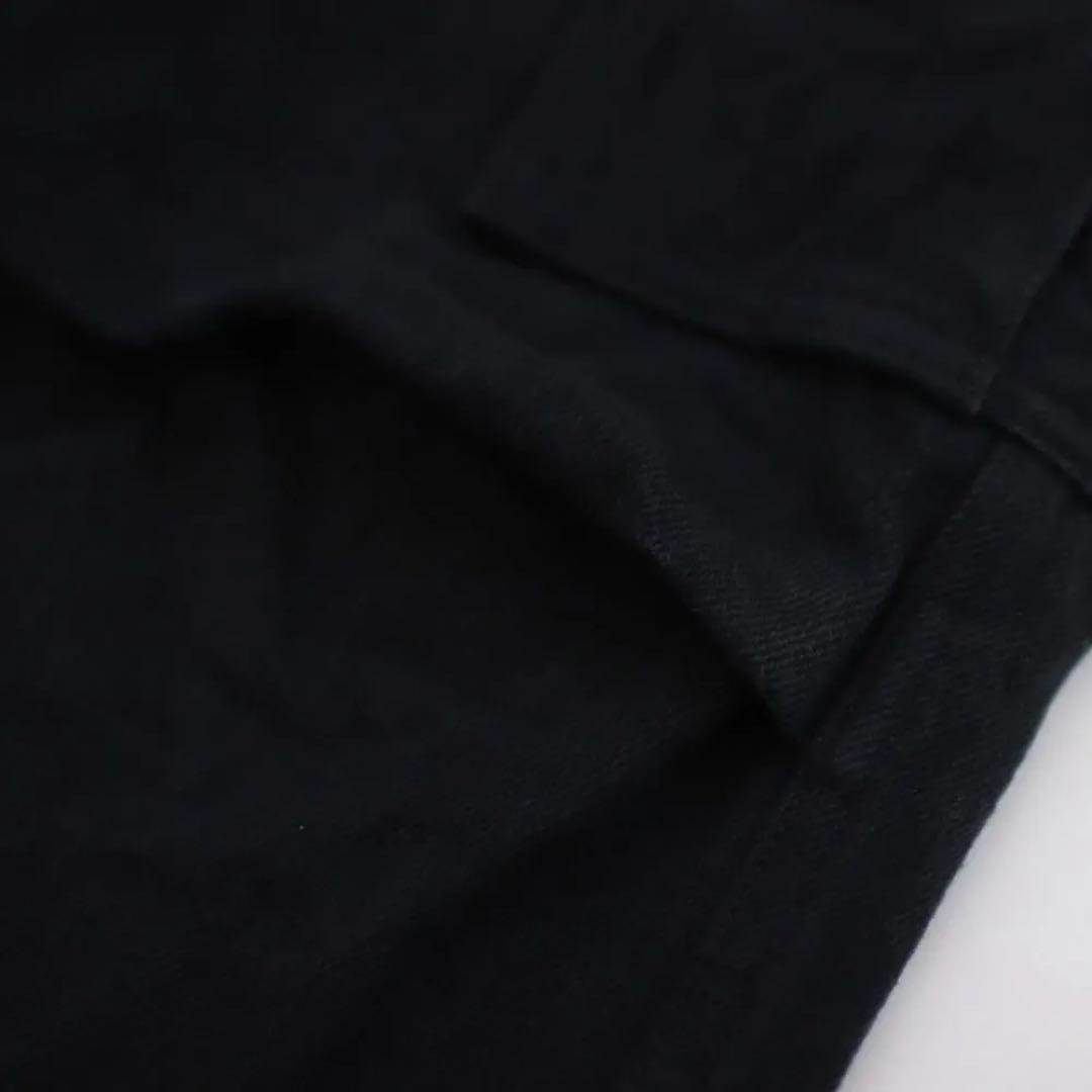 u*s様 comoli 25ss ブラックドリル6pパンツ　サイズ1