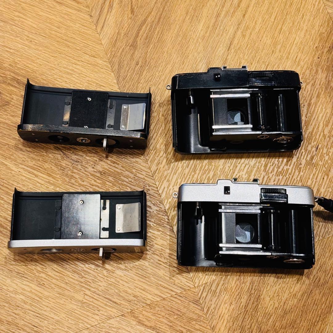 フィルムカメラ Half Frame Duo: Olympus Pen W & Pen S