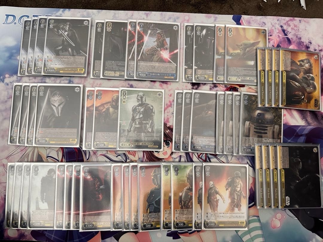 ヴァイスシュヴァルツ　star wars 8枝　マンダロリアン　デッキ