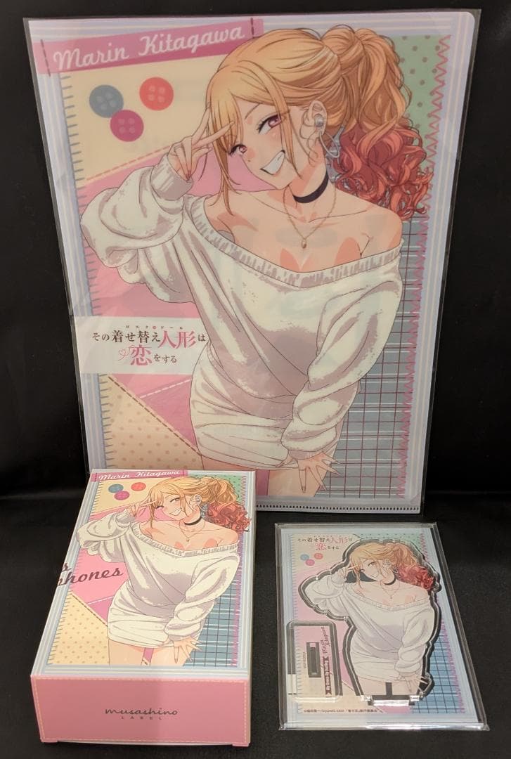 ONKYO その着せ替え人形は恋をする イヤホン アクスタ クリアファイル