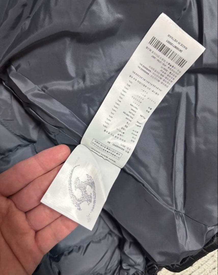 SANSANGEAR パファー ジャケット ダウンジャケット