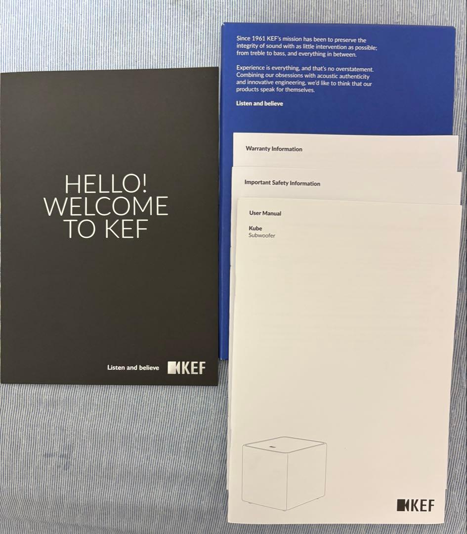 スピーカー・ウーファー KEF Kube 8 MIE