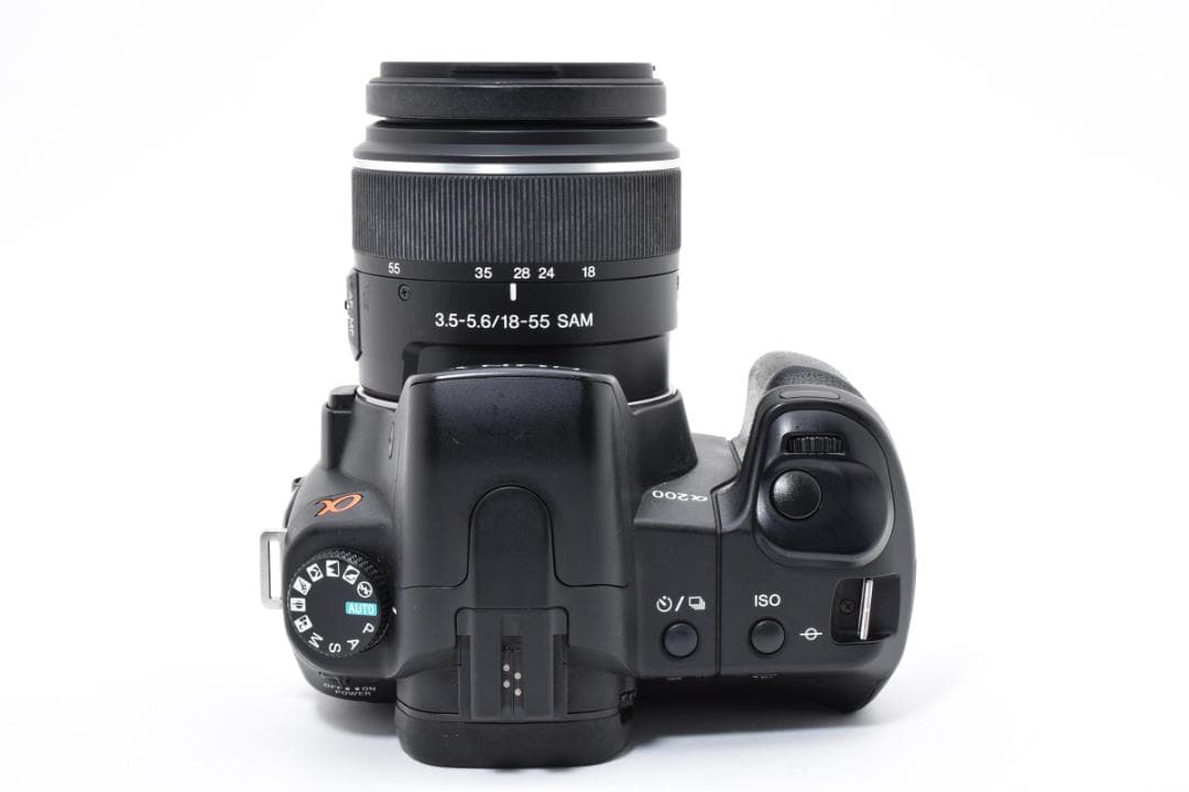 【純正レンズセット】α200＋DT 18-55 3.5-5.6 カメラ レンズ