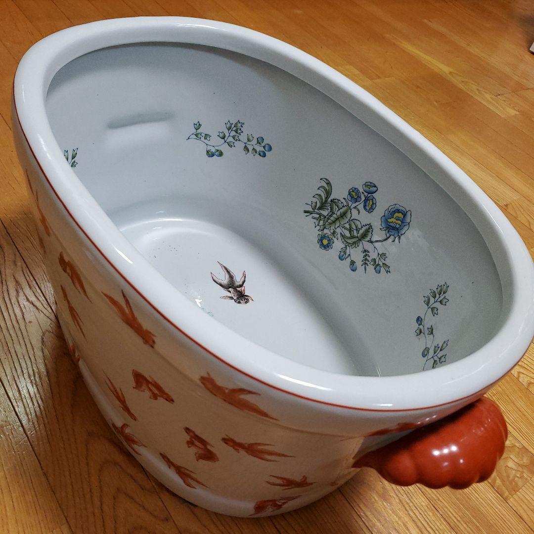 金魚鉢　陶器