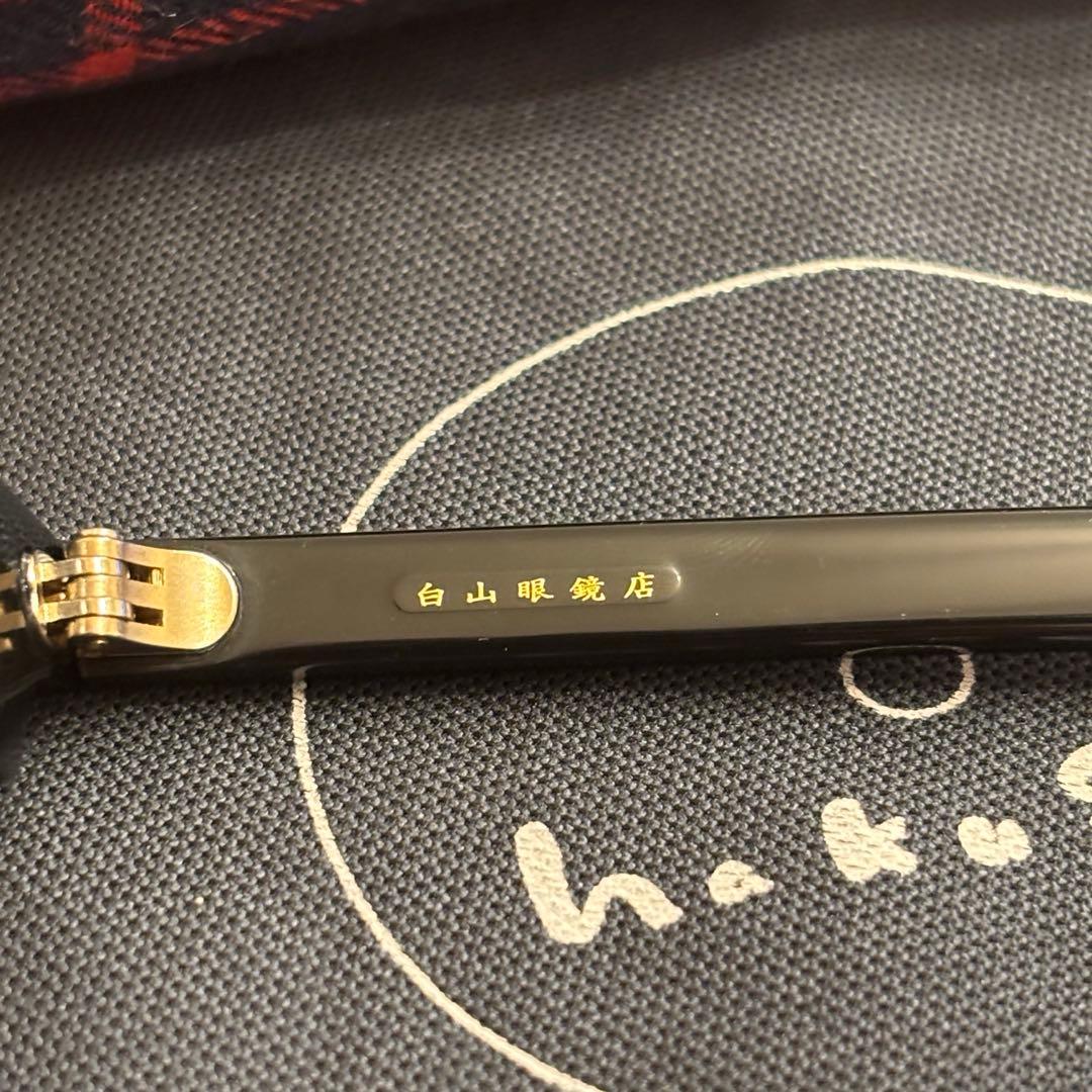 希少！白山眼鏡店/LINDY BROW/サーモント