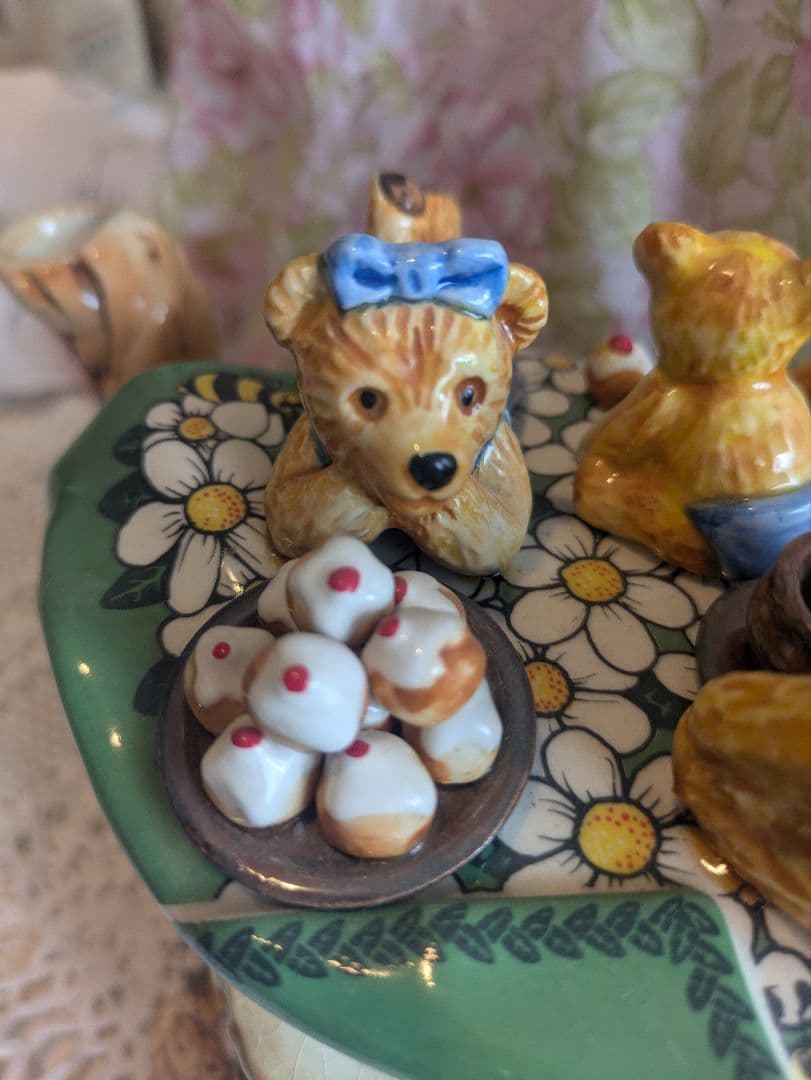 レア　英国ティーポット　ベア