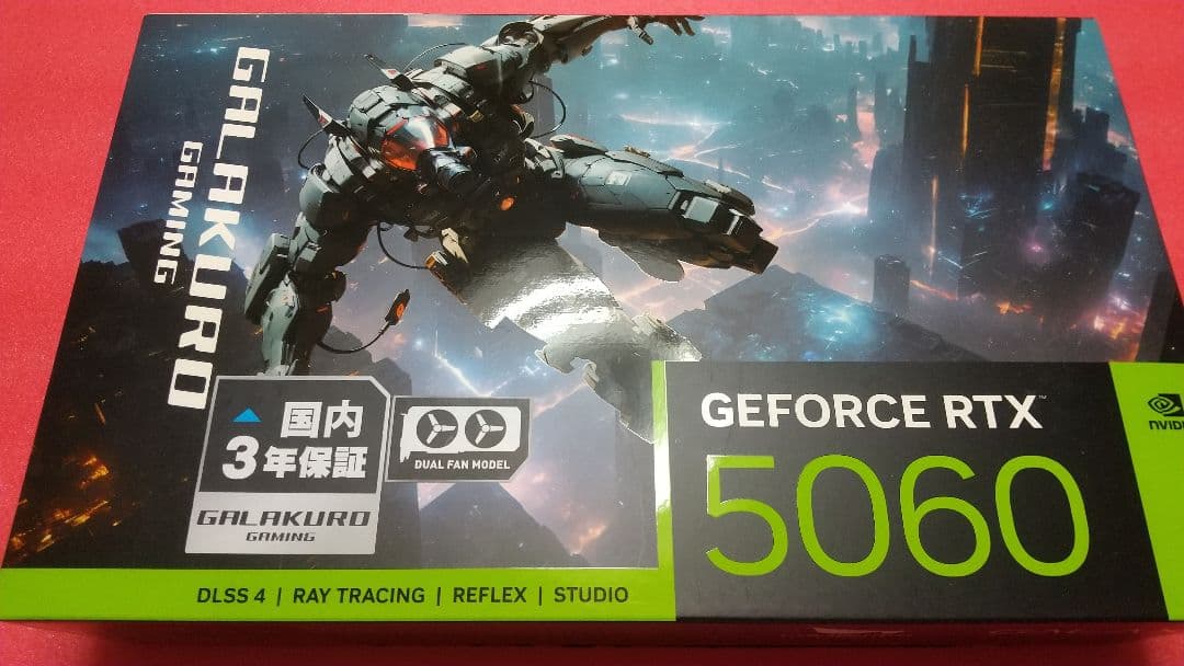 未開封 nvidia GeForce RTX 5060 グラフィックボード
