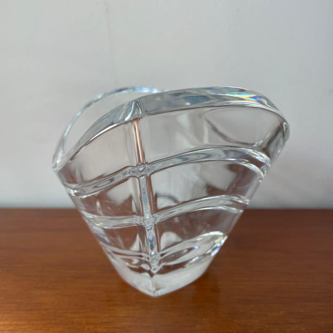 BACCARAT ウェーブボウル　バカラ　花瓶　花器　フラワーベース