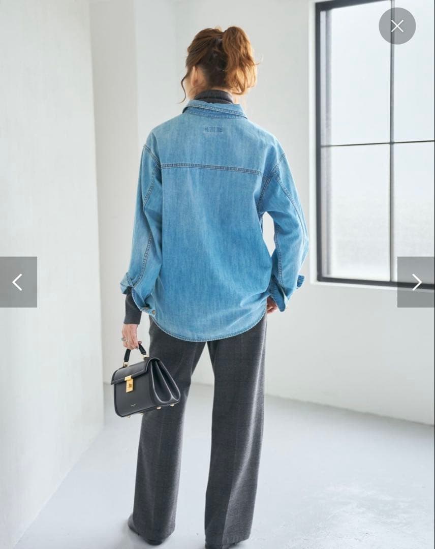 スピック　デニムシャツ