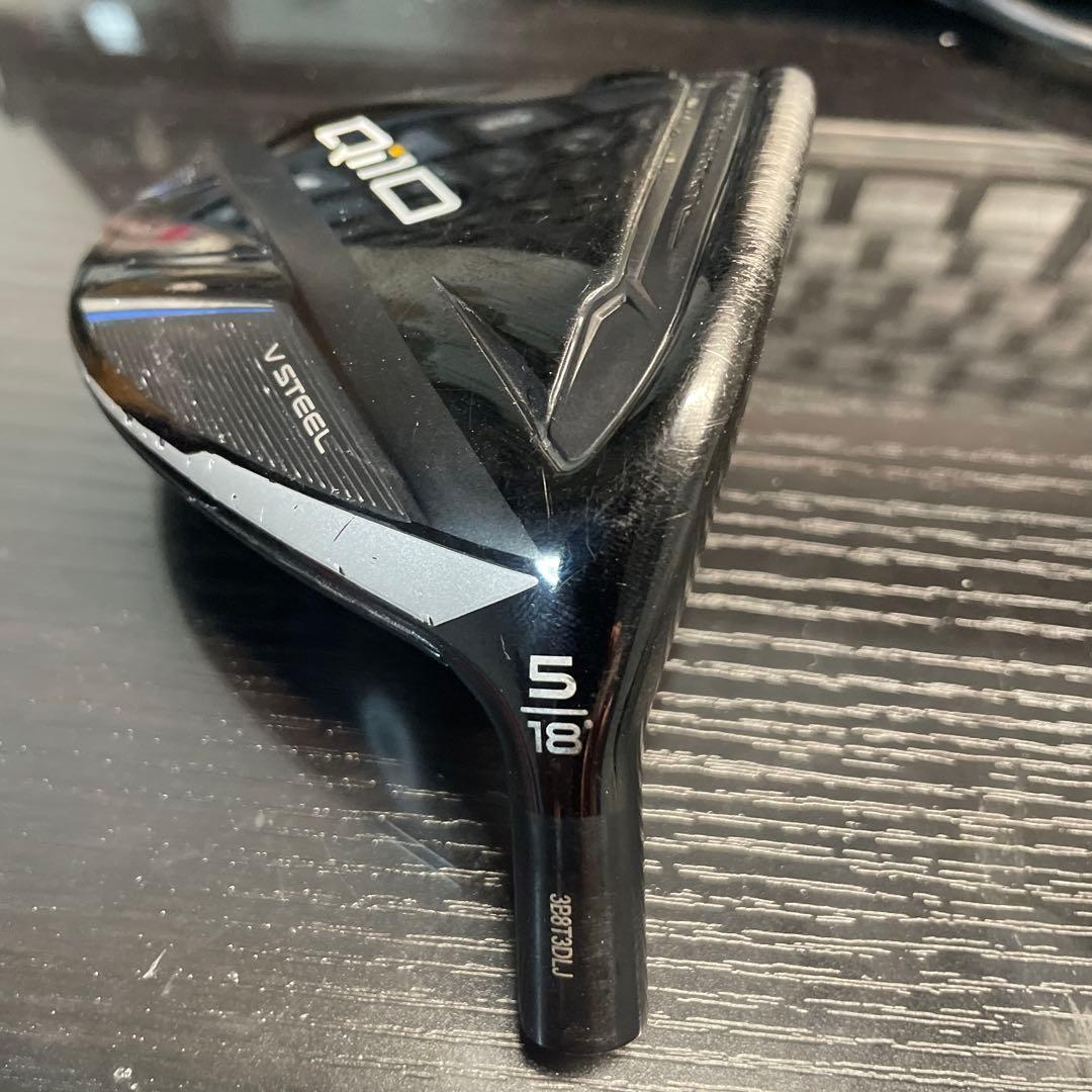 Qi10フェアウェイウッド　V Steel 5w18度