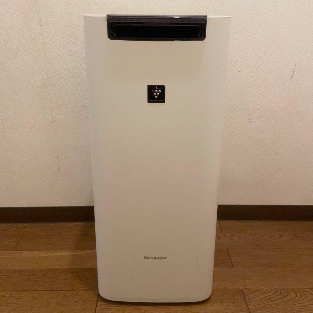 【美品】2021年製 SHARP シャープ 加湿空気清浄機 KI-NS40-W