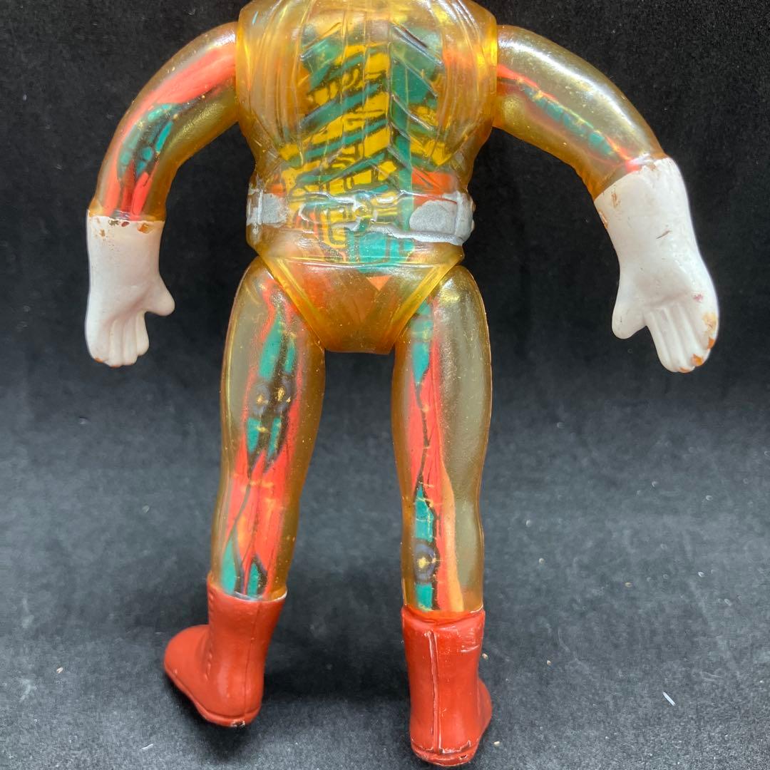 仮面ライダー V3 ポピー 改造人間 ソフビ 当時物 フィギュア