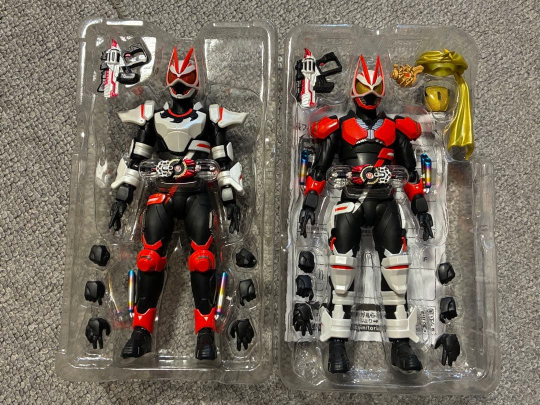 仮面ライダーギーツ ブーストマグナムフォーム＆フィーバーフォームパーツセット