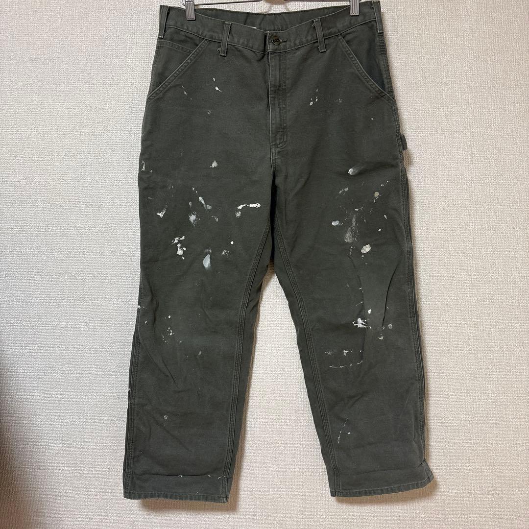 carhartt B11 ペインターパンツ モスグリーン