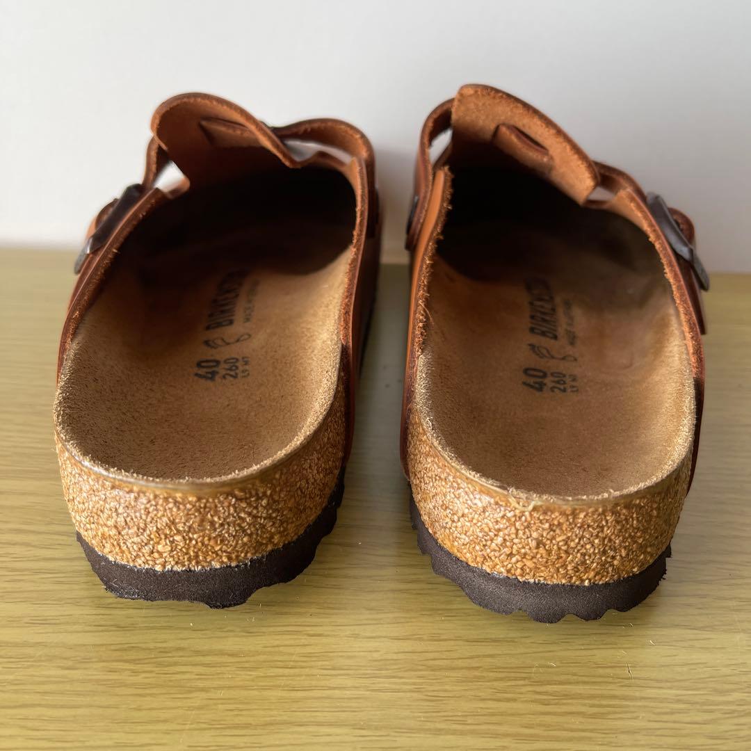 【BIRKENSTOCK 】Boston / ボストン　スムースレザー