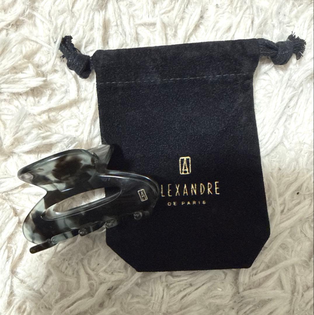 ALEXANDRE DE PARIS ブラックSヘアクリップ