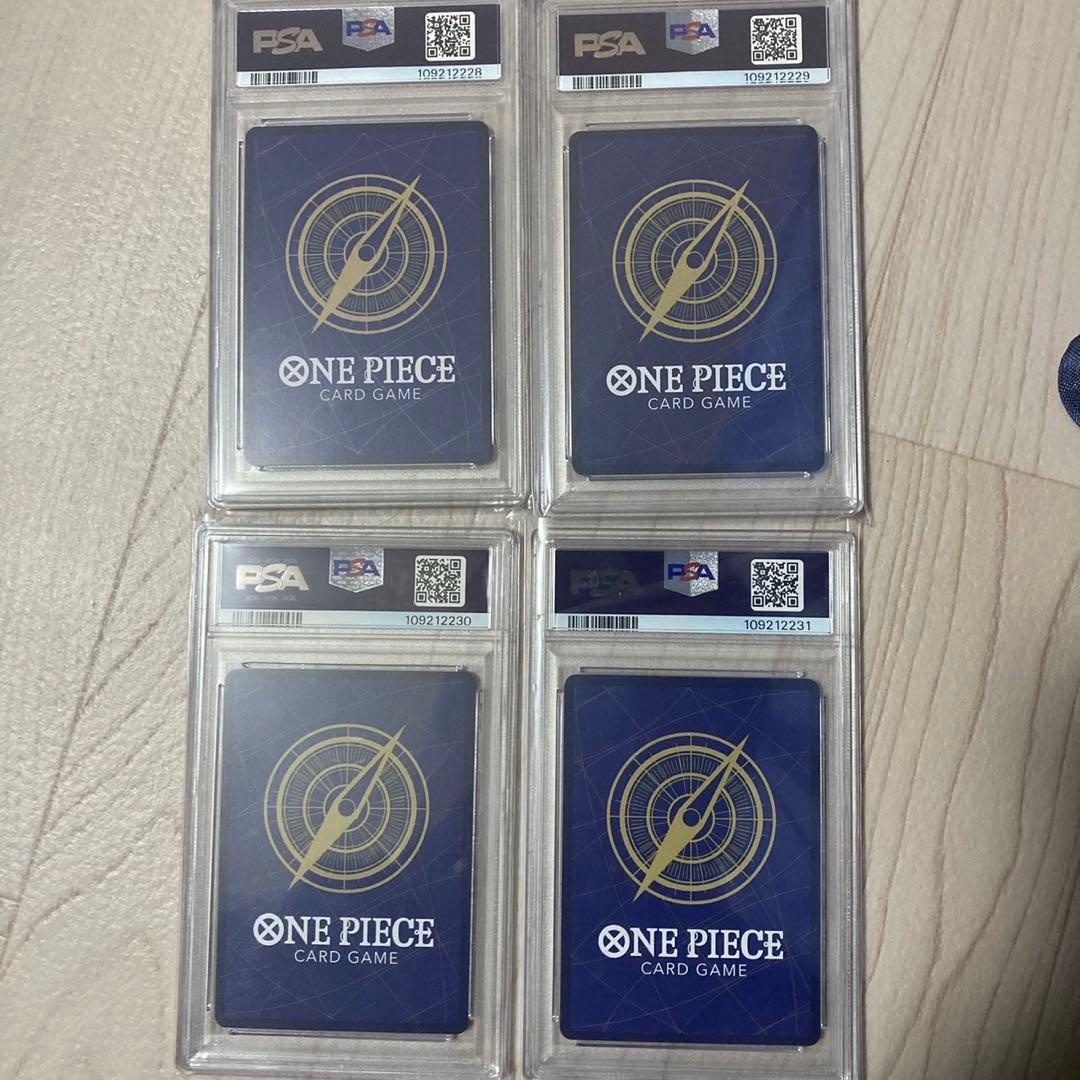 ワンピース カードゲーム WANTED 4連番　新四皇手配書