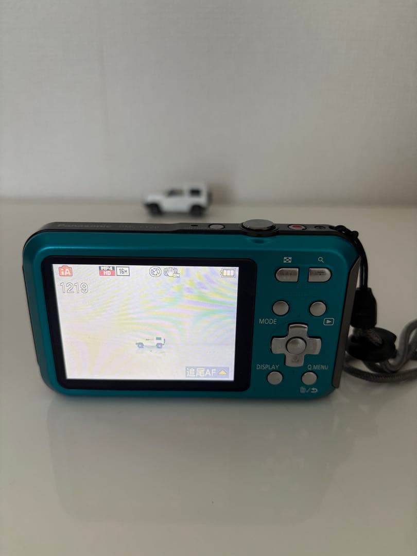 【動作確認済】パナソニック LUMIX DMC-FT20 防水　コーラルブルー