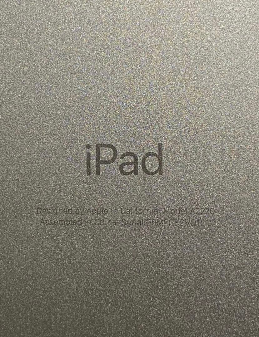 A2270 タブレット iPad 第8世代 大容量32GB 本体のみ
