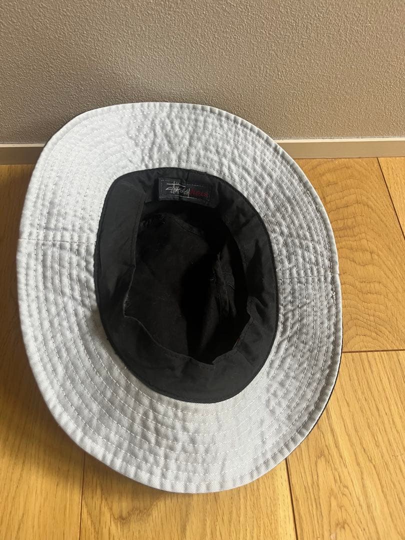 【 stussy 紺タグ オールドステューシー 歴代ロゴ バケットハット】