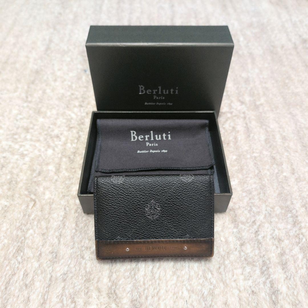 Berluti (ベルルッティ) 名刺入れ インブイア キャンバス