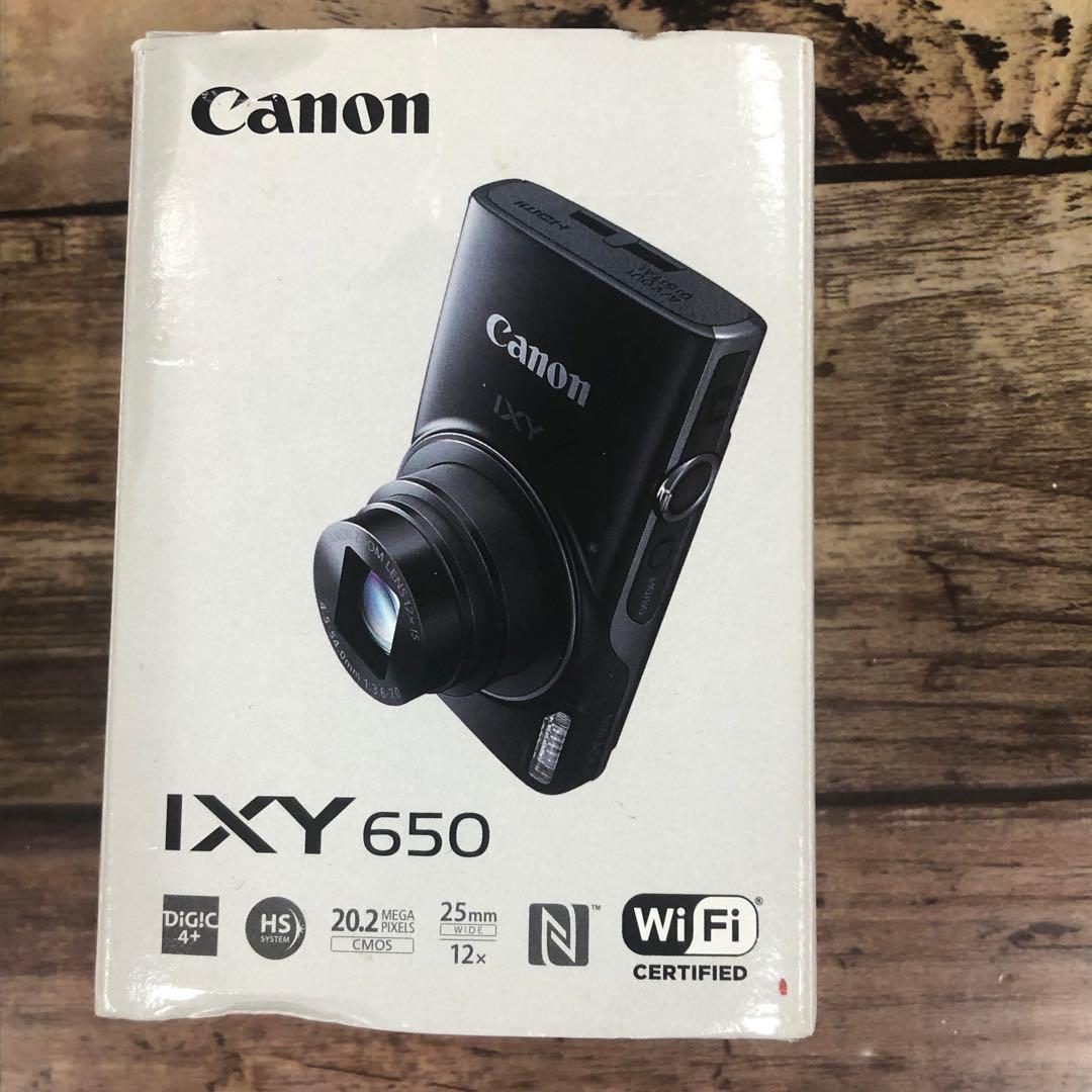 Canon IXY650 デジタルカメラPC2274 動作品　ブラック