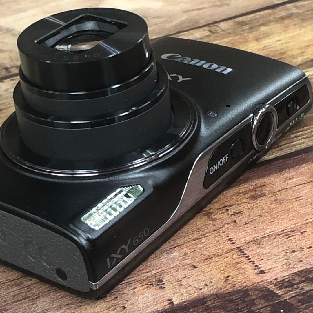 Canon IXY650 デジタルカメラPC2274 動作品　ブラック