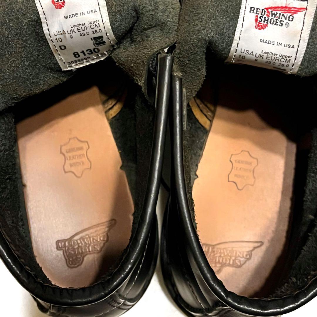 廃盤　美品　RED WING 8130 10年製　ブラッククローム　10D