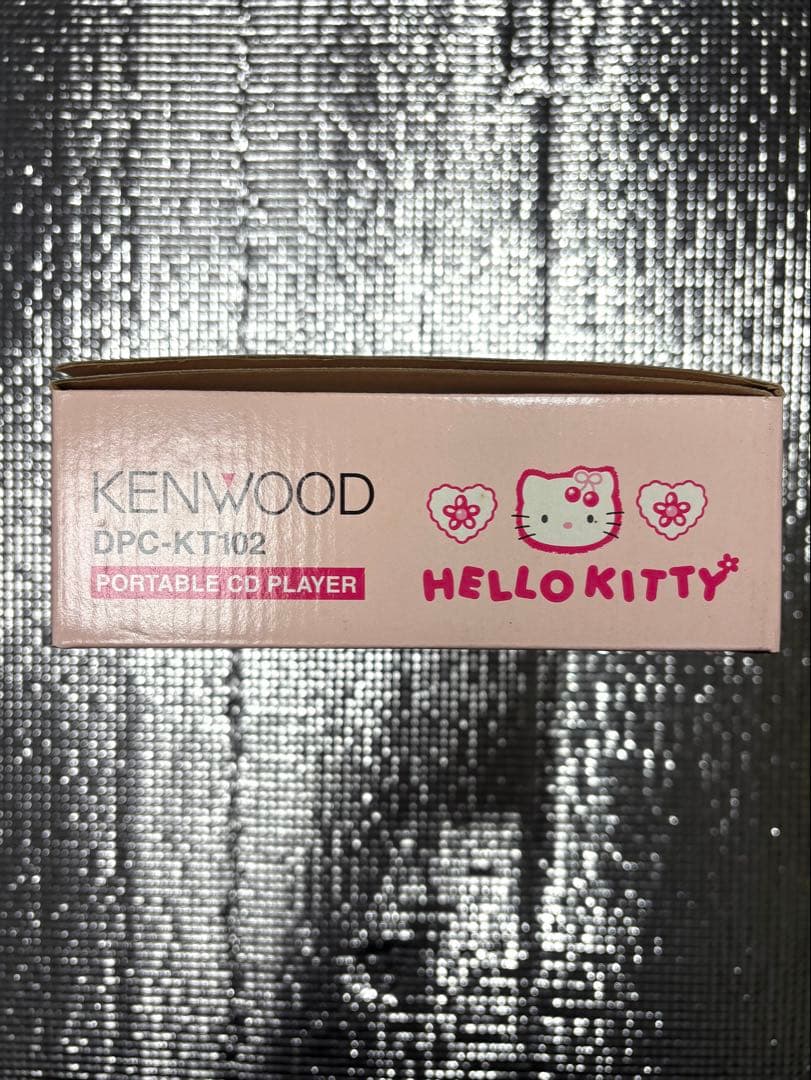 【希少】ケンウッド ポータブルCDプレーヤー DPC-KT102 ハローキティ