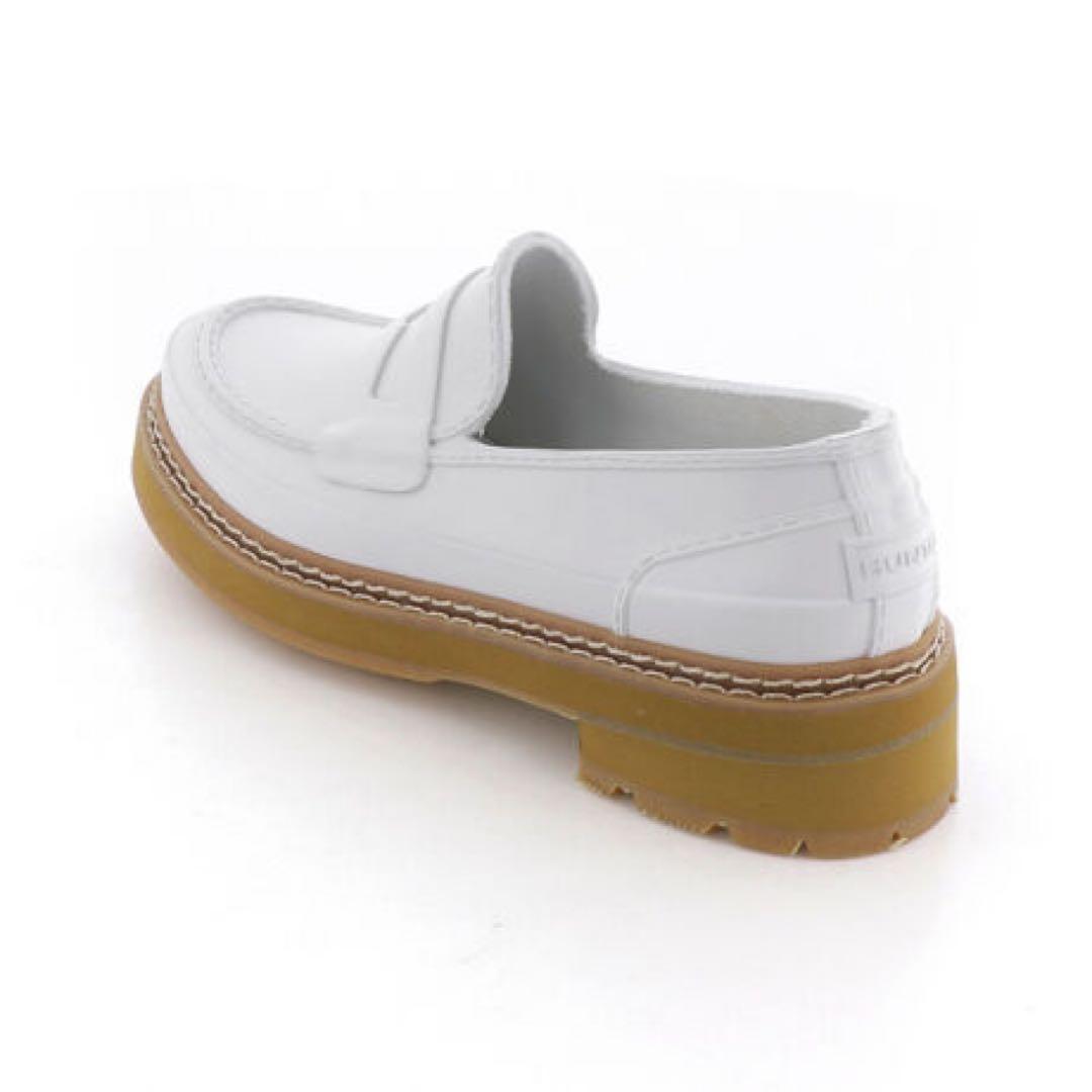 【新品未使用】Hunterハンター　リファインドステッチペニーローファー