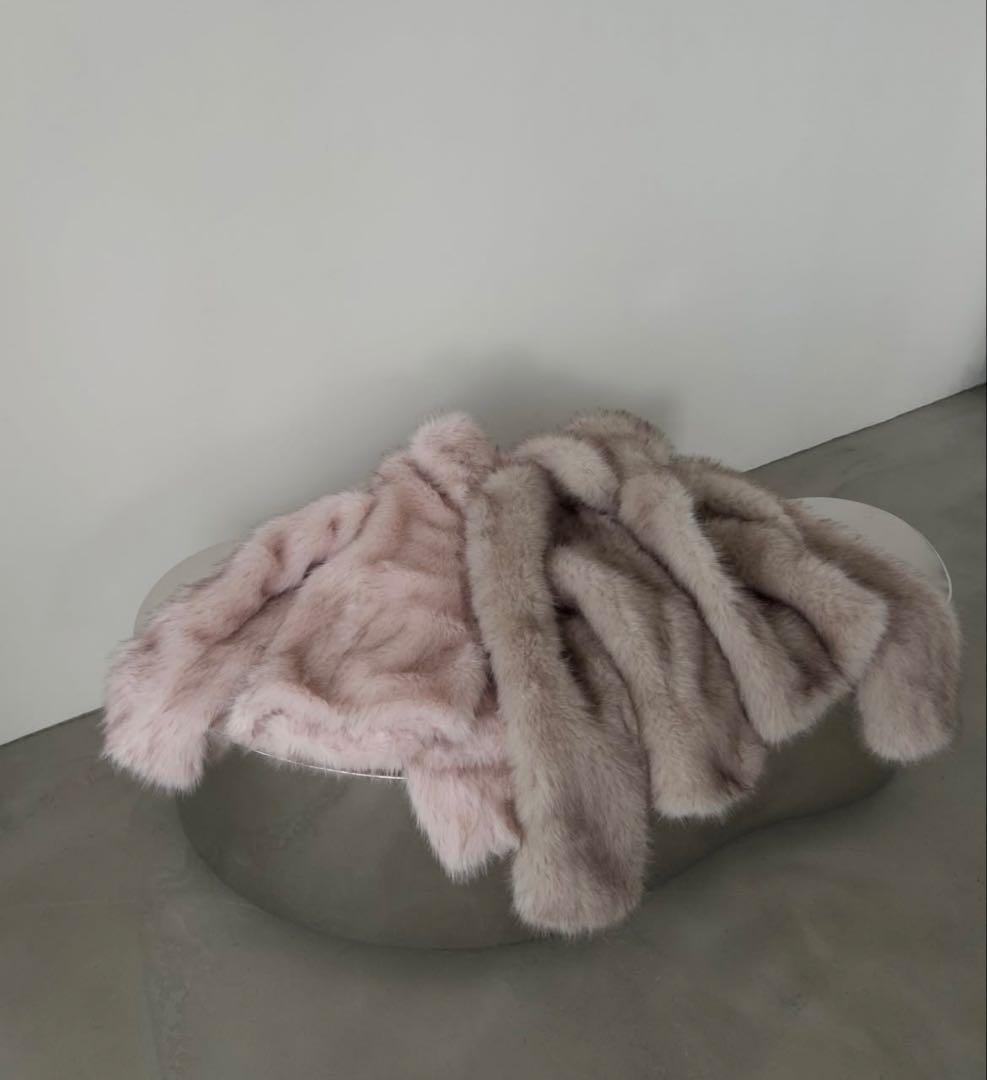 カラーファーコート