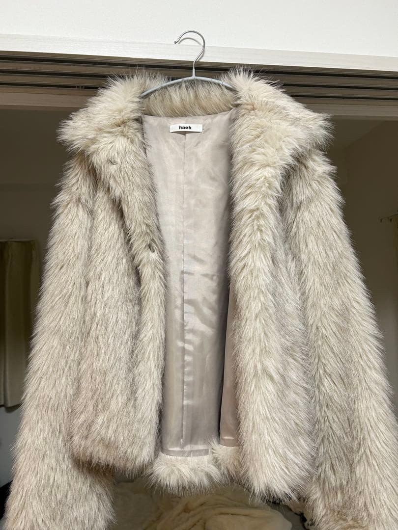 カラーファーコート