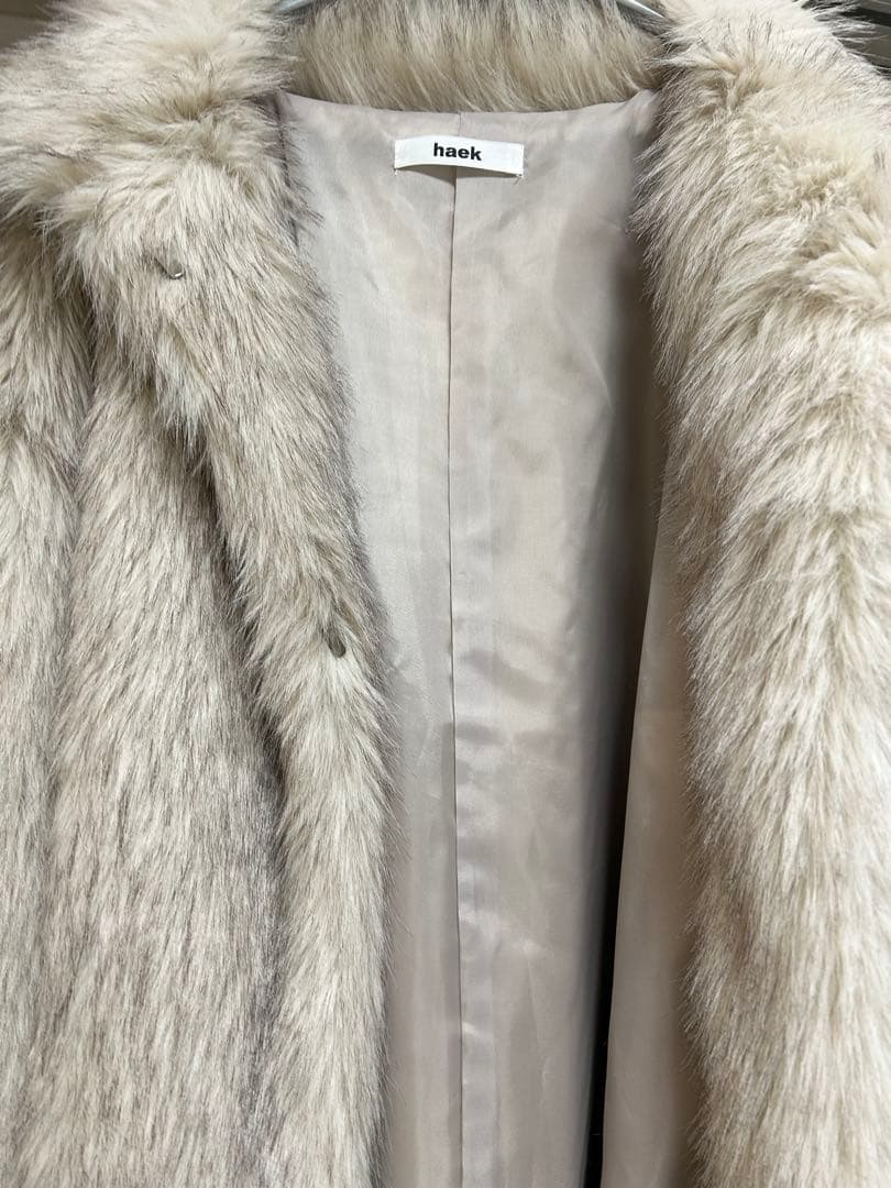 カラーファーコート