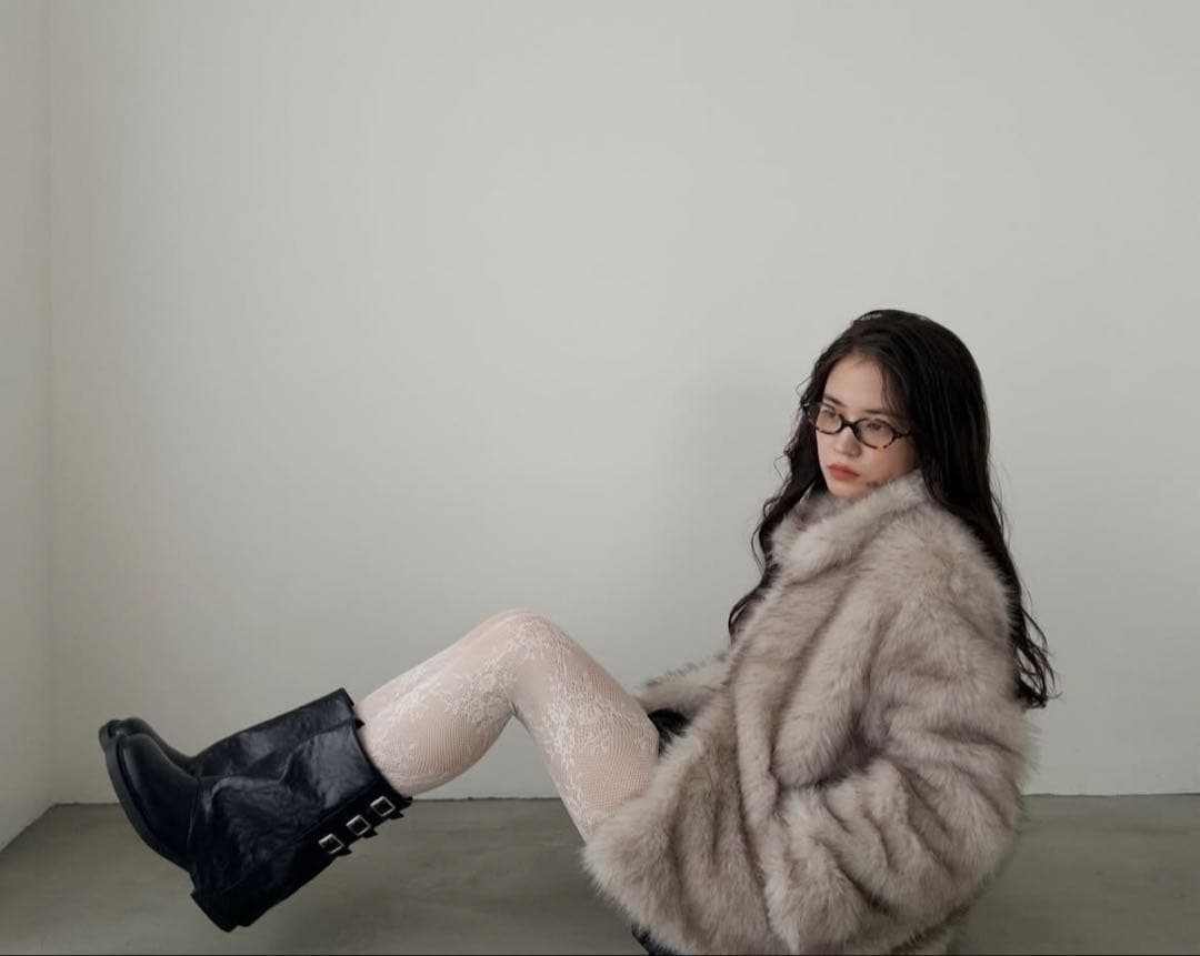 カラーファーコート