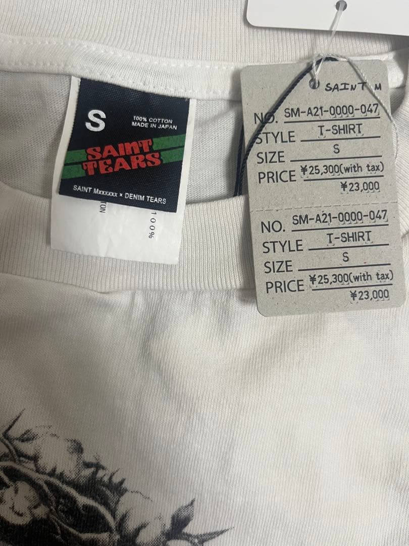 【新品】セントマイケル ×デニムティアーズ Tシャツ【Sサイズ】