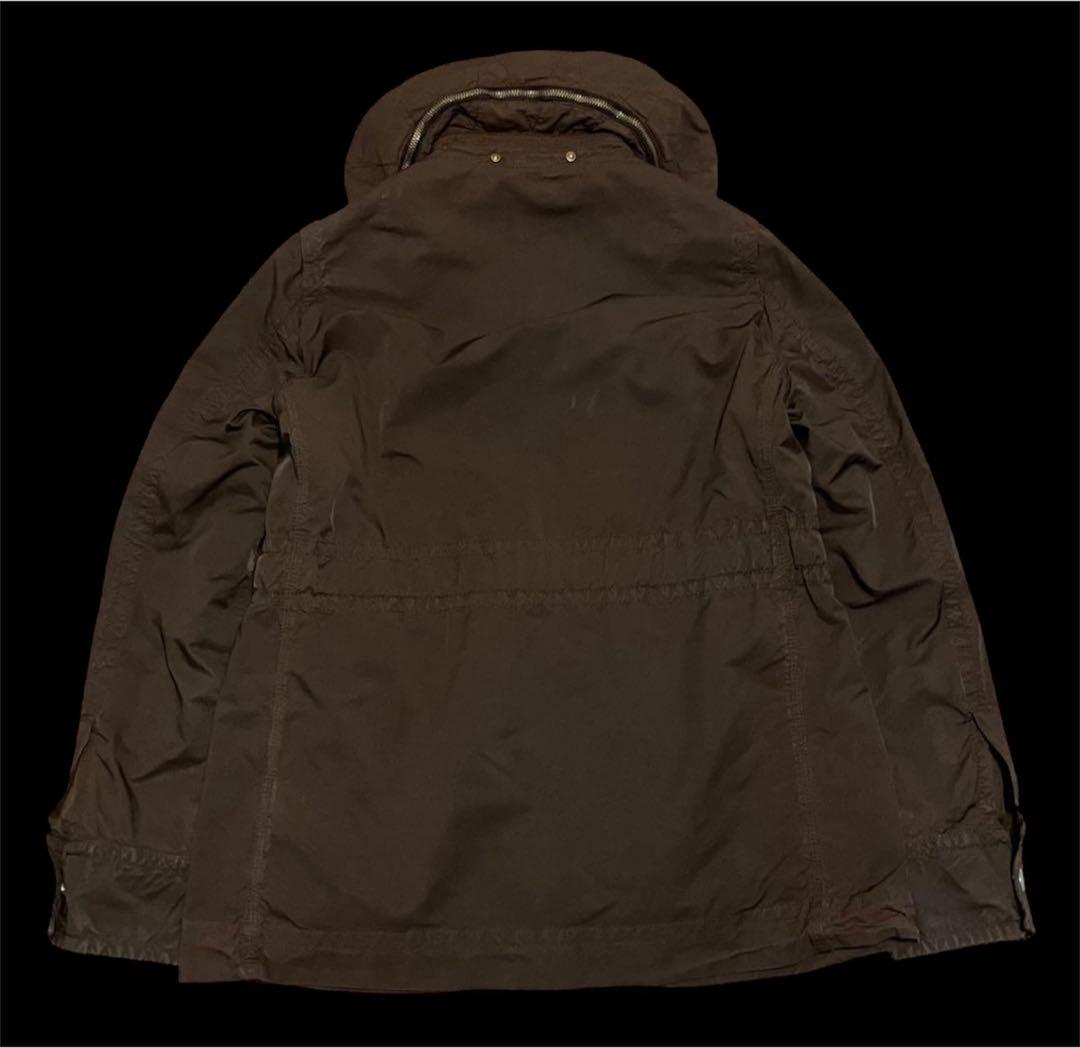 cp company 高密度 オーバーダイ ギミック ジャケット テック