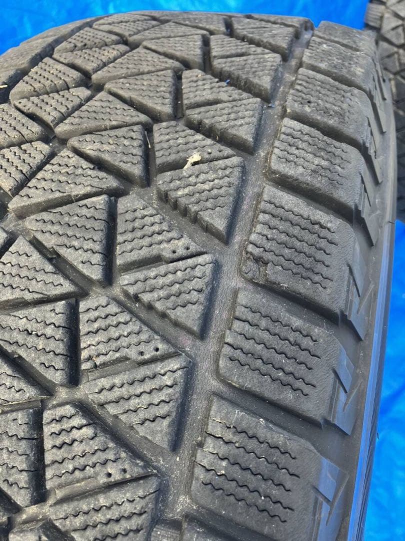 ランクルプラド　ホイールスタッドレス4本セット　ブリザック 17インチ