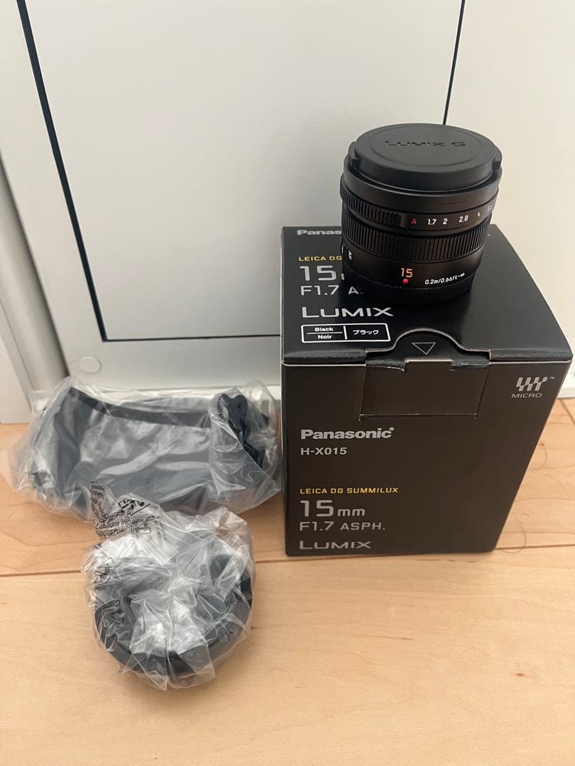 レンズ(単焦点) Pnasonic LUMIX LEICA DG H-X015 15mm F1.7