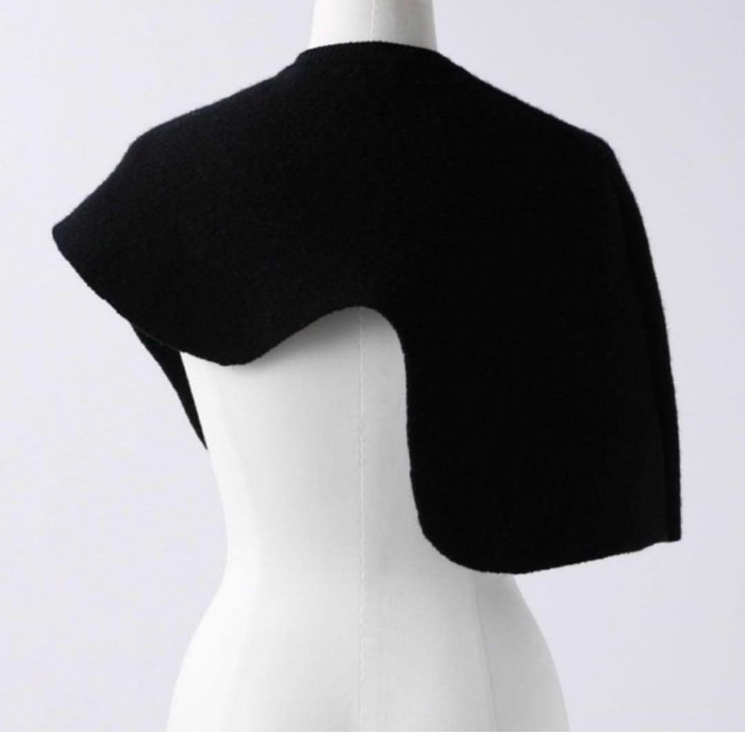 ☆ENFOLD エンフォルド☆ASYMMETRY CAPE！ブラック！美品！