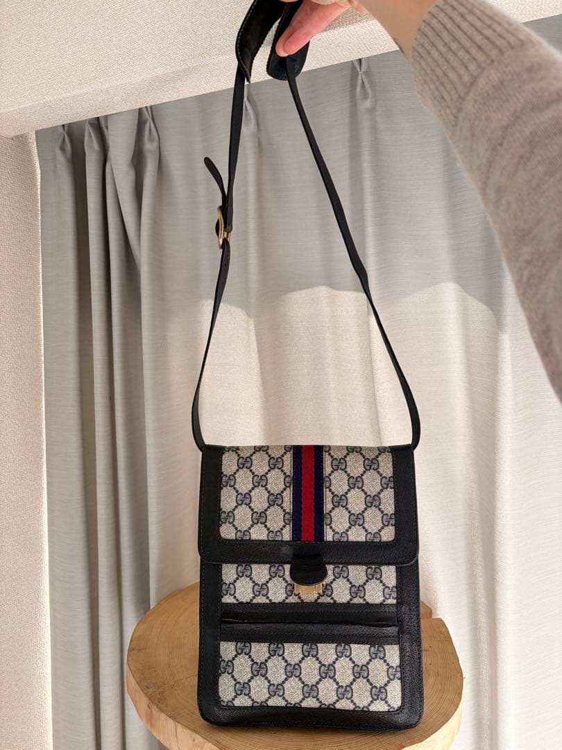 Old Gucci GGパターン モノグラム　ショルダーバッグ